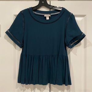 Loft Blue Blouse